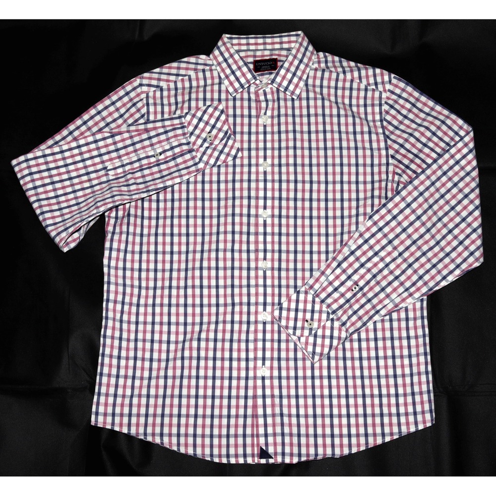 UNTUCKit Men's Long Sleeve Button Front Shirt Size Medium